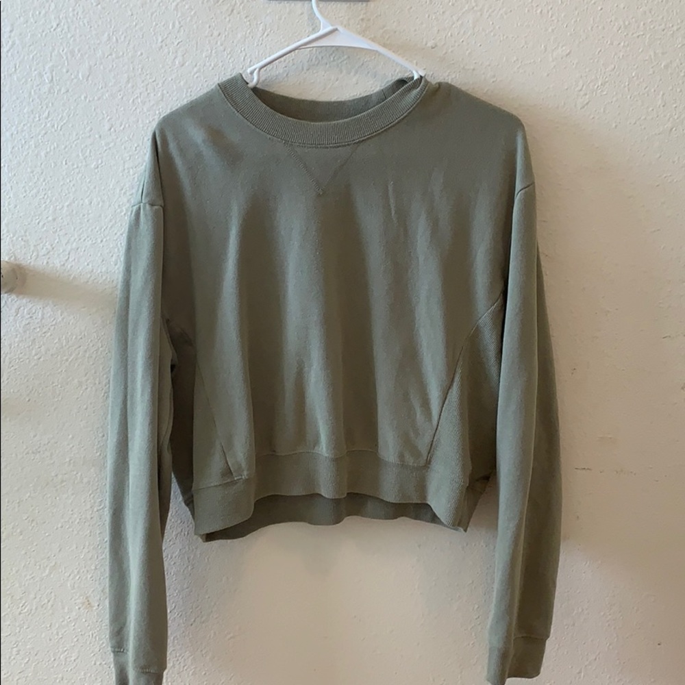 LA Hearts Cropped Sweatshirt